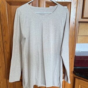 Merona Women's Light beige Long Sleeve Top